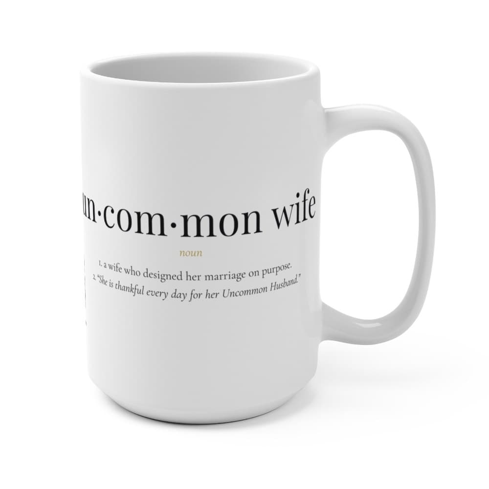 Uncommon Wife Definition Mug