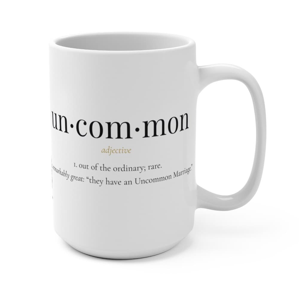 Uncommon Definition Mug, 15oz