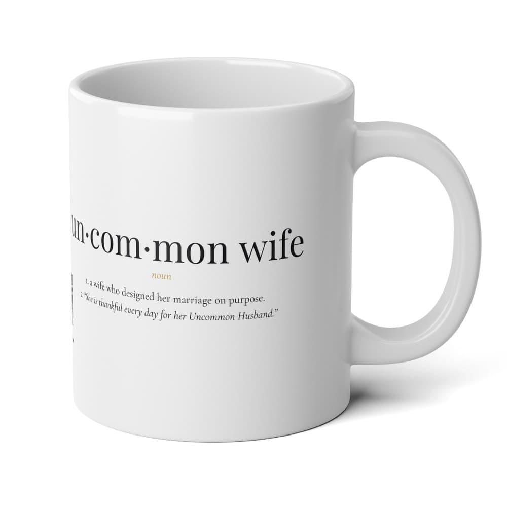 Uncommon Wife Definition Jumbo Mug