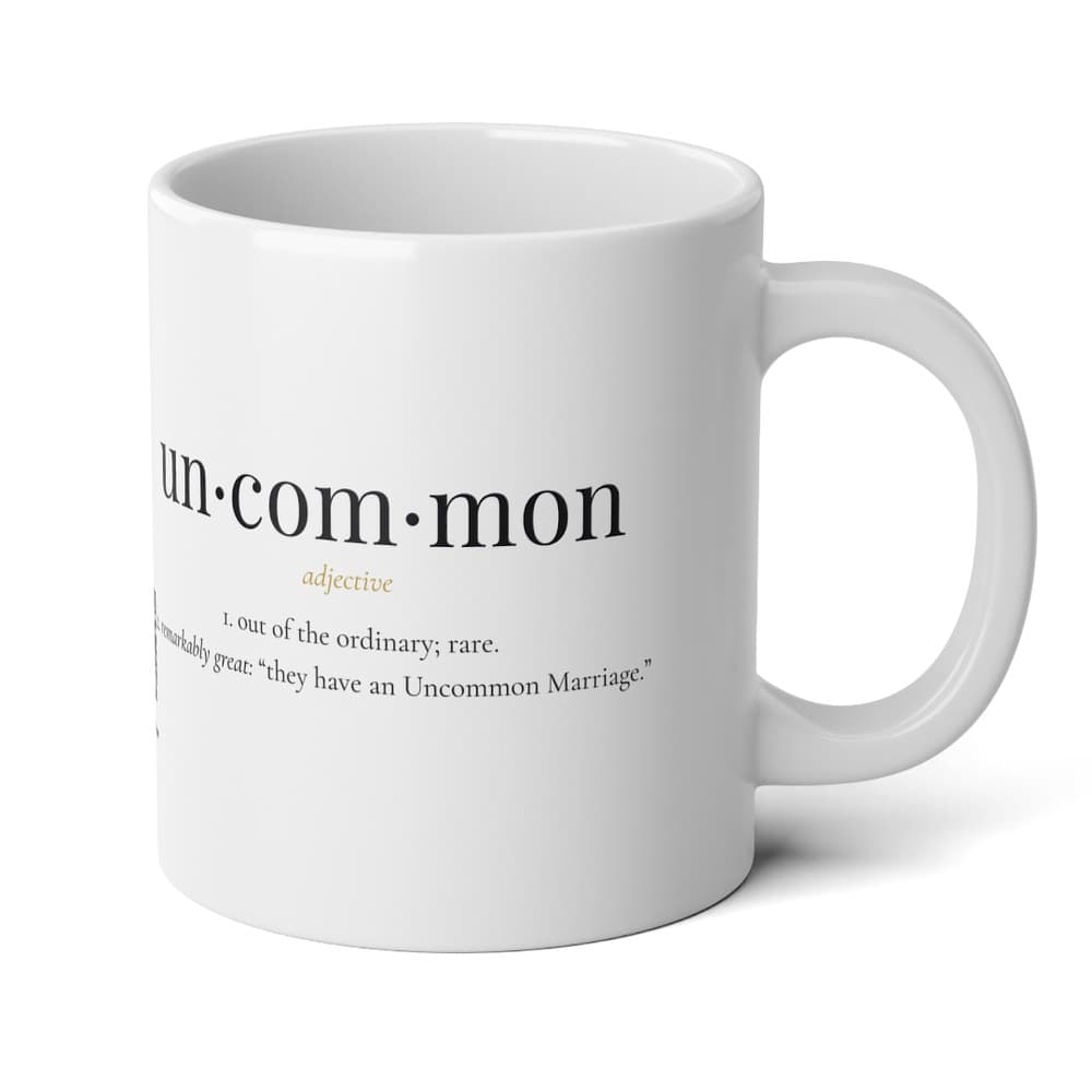 Uncommon Definition Jumbo Mug