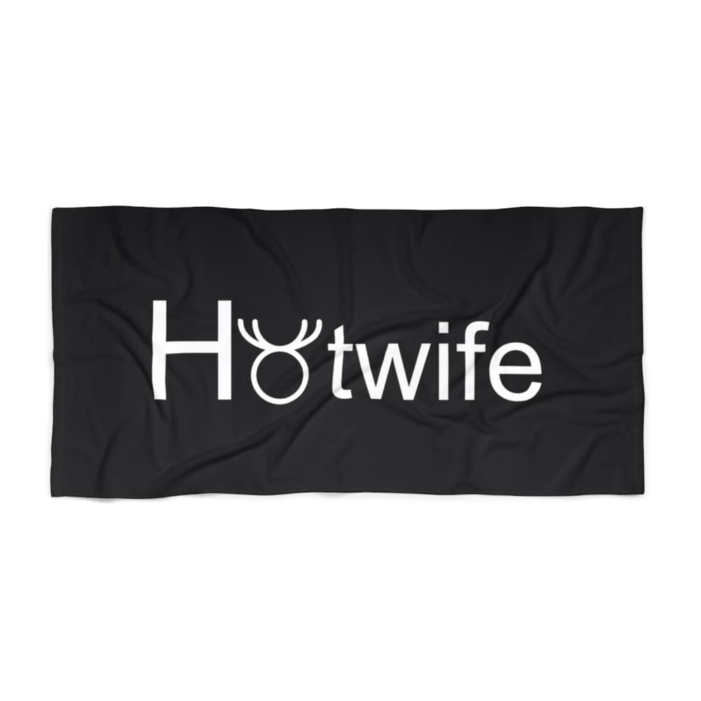 Hotwife Horns Beach Towel