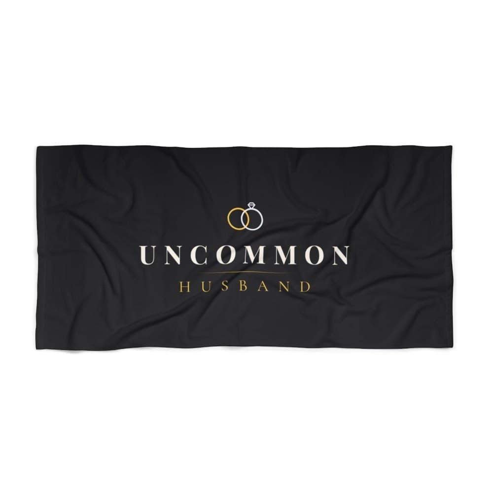 Uncommon Husband Beach Towel