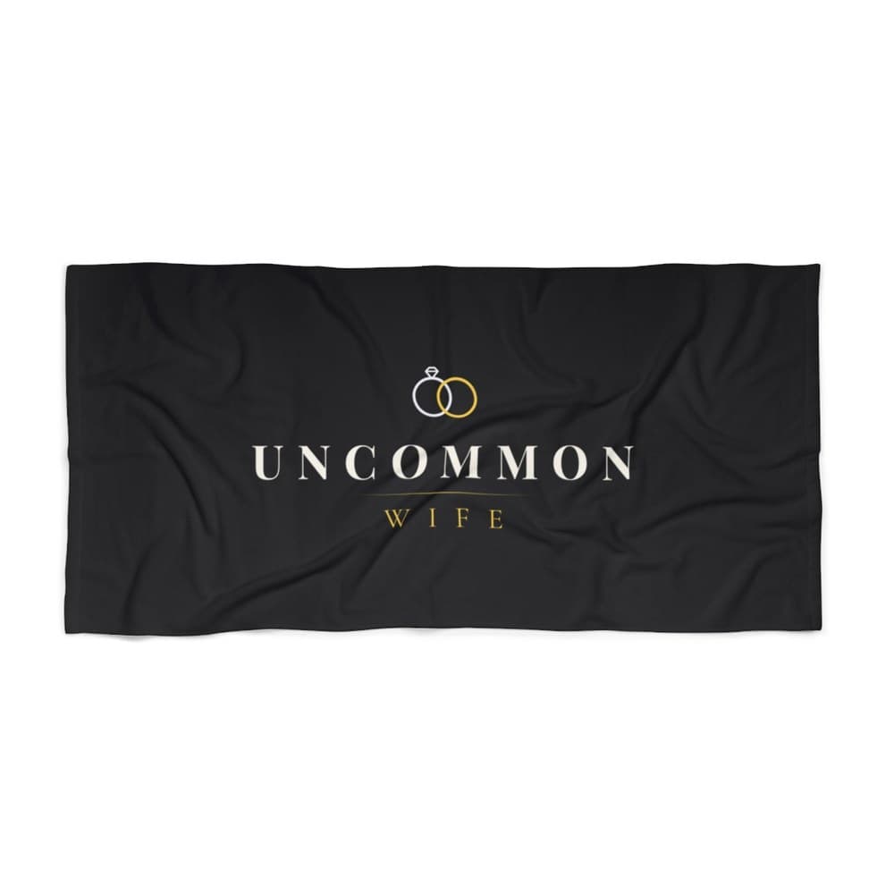 Uncommon Wife Beach Towel