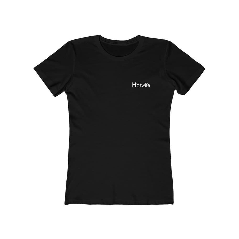 Hotwife Horns Women's Fitted Tee