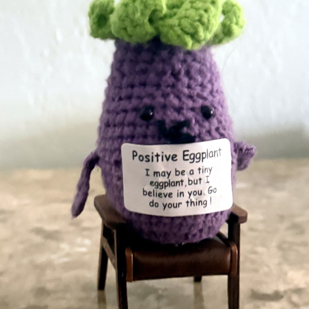 The Little Cuck Eggplant & His Chair
